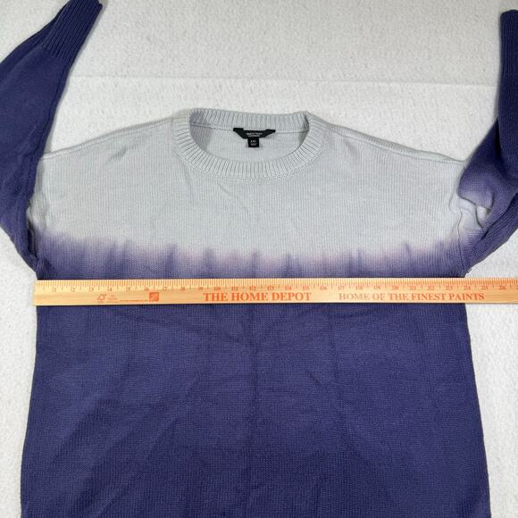 Simply Vera Wang XXL Ombre Knit Pullover Sweater Light Grey to Purple Cozy Relax - Picture 6 of 12